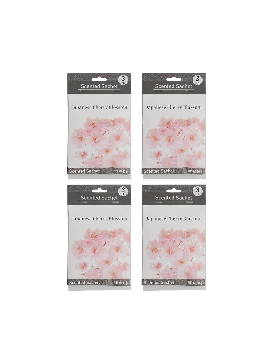 Japanese Cherry Blossom Scented Sachet - Set of 12, 1 oz Each