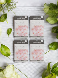 Japanese Cherry Blossom Scented Sachet - Set of 12, 1 oz Each