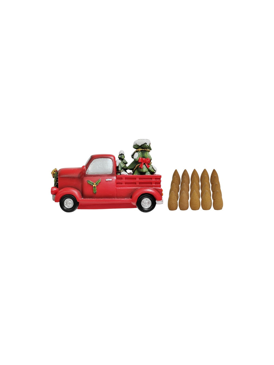 Christmas Truck Incense Cone Holder | Apple Cinnamon