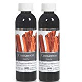 Set of 2, 5 oz Cinnamon Fragrance Warming Oils. Ideal Gift for Weddings, spa, Reiki, Meditation, Bathroom Settings. P1