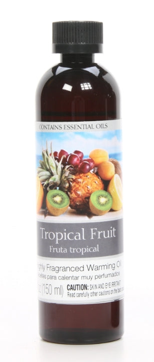 Tropical Fruit Fragrance Warming Oils, Set of 2, 5oz Each. Ideal Gift for Weddings, spa, Reiki, Meditation, Bathroom Settings.P1