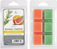 Rosemary Grapefruit  Wax Cubes,  Set of 6,  2.5oz each