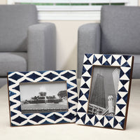 Wood Photo Frame, Set of 2, 4 x 6, 8 inches High each