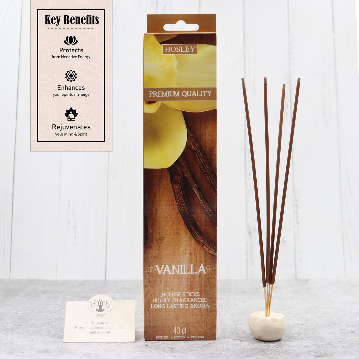 Vanilla Fragrance Incense Sticks Essential Oils Infusion for Long-Lasting Aromatherapy Bliss Holistic Relaxation in Every Box Pack of 240 Incense Stick