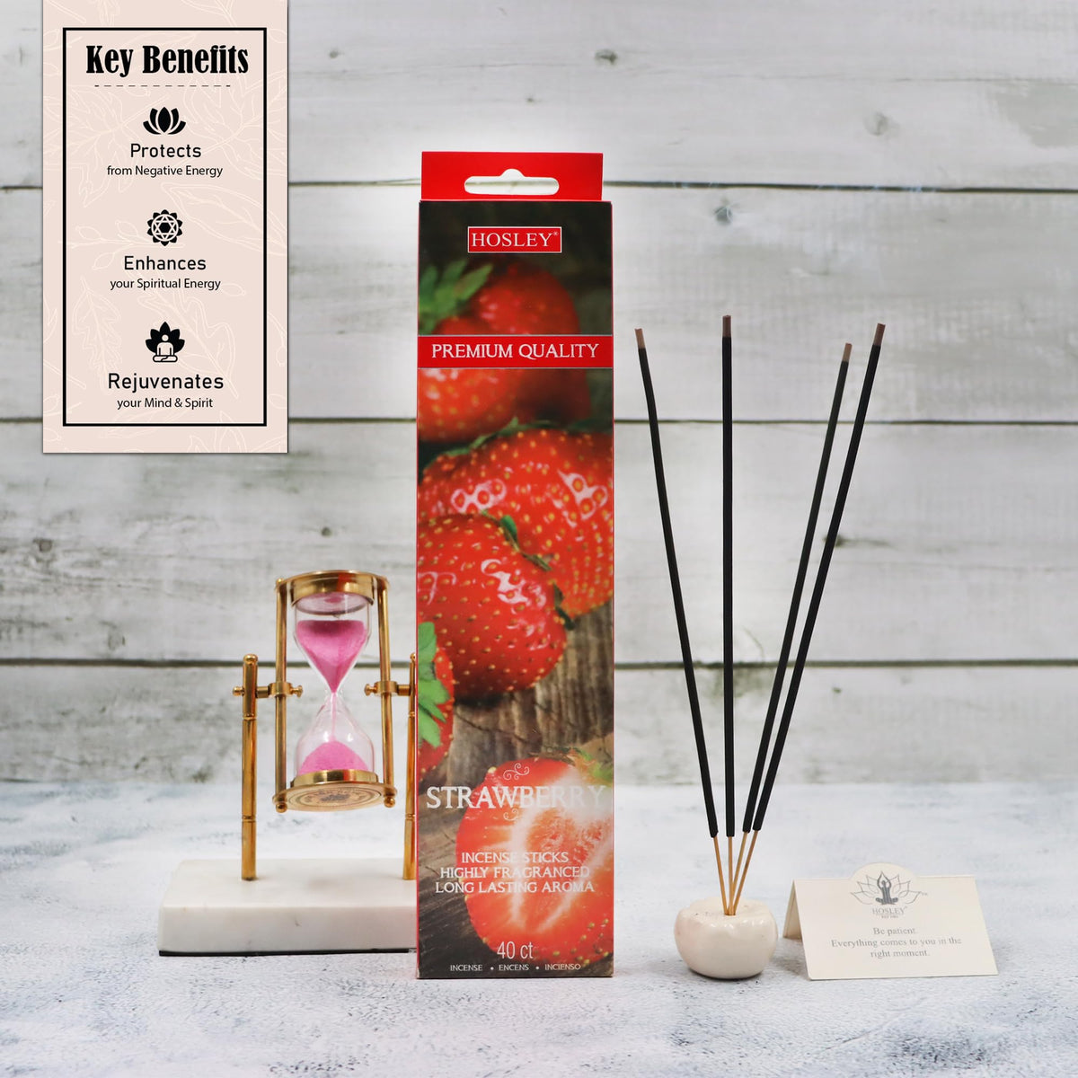 Strawberry Fragrance Incense Sticks Essential Oils Infusion for Long-Lasting Aromatherapy Bliss Holistic Relaxation in Every Box Pack of 240 Incense Stick