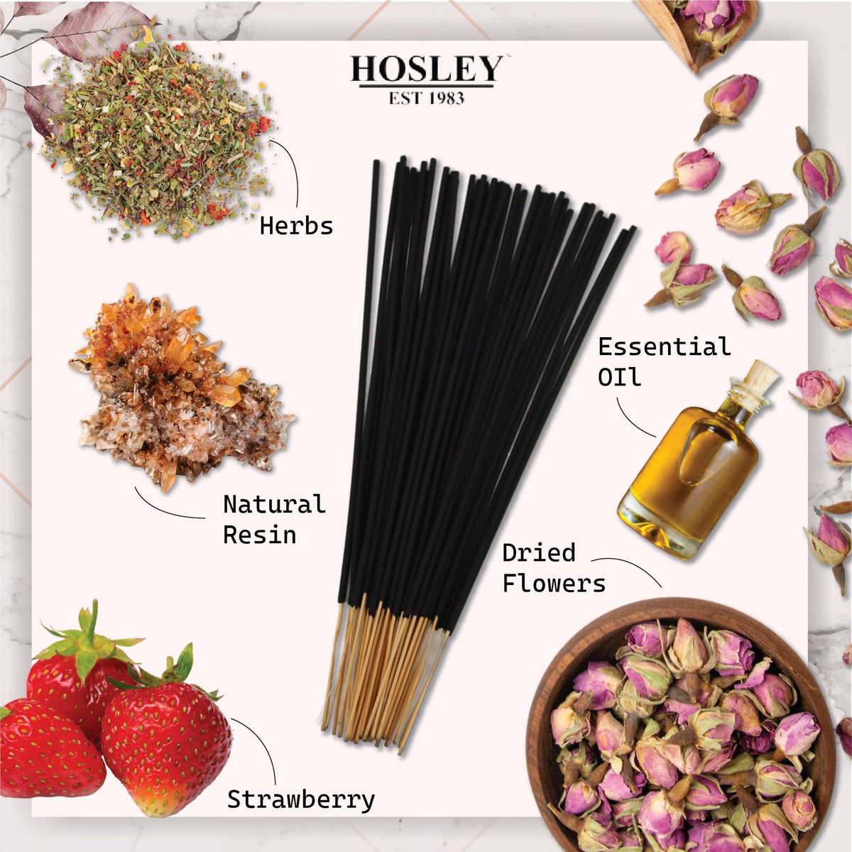 Strawberry Fragrance Incense Sticks Essential Oils Infusion for Long-Lasting Aromatherapy Bliss Holistic Relaxation in Every Box Pack of 240 Incense Stick