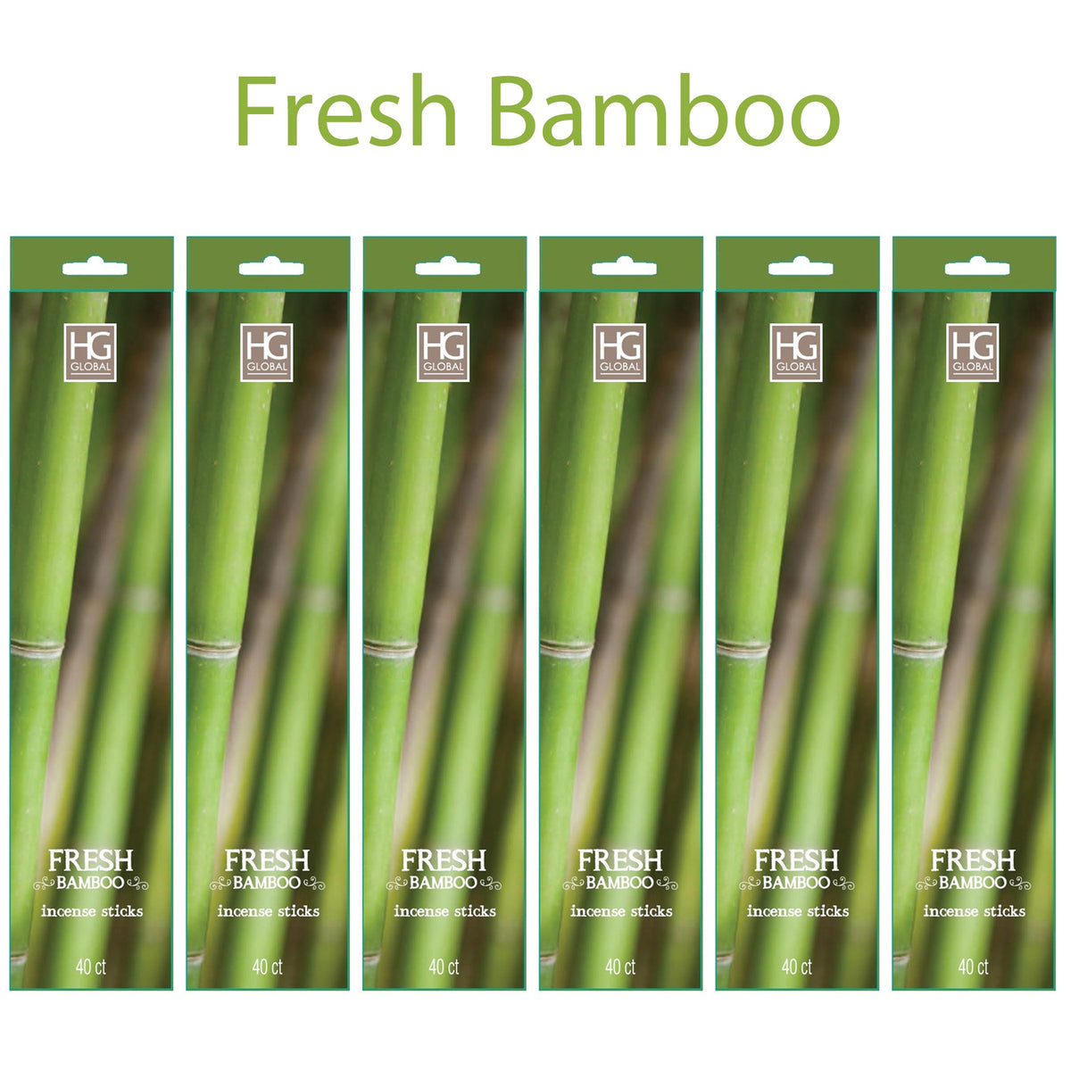 240 Incense Sticks Fresh Bamboo Highly Fragranced Incense. Infused with Essential Oils. W1