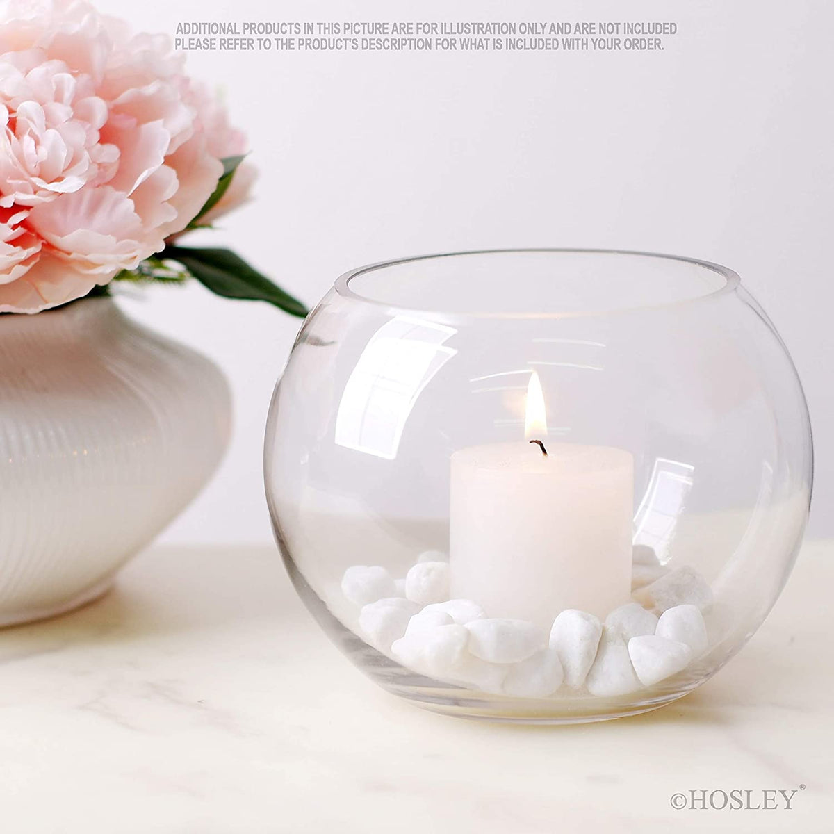 6 Diameter Glass Bowl. Ideal Gift for Wedding, Special Occasion, Floral Centerpiece Arrangements, Tealight Gardens, Spa & Aromatherapy Settings, DIY Craft Projects O3 (6ƒ??)