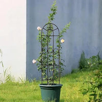 HOSLEY®  Iron Classic Trellis, Set of 2, 27 inches High each