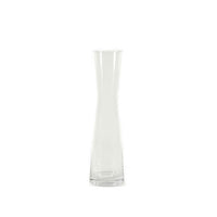 Florero Glass Vase 11.75 Inches High Ideal Gift for Wedding Floral Floor Vase Party Home Decor Office Spa Settings O9