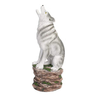 HOSLEY®  Resin Smoking Wolf Incense Cone Holder, Set of 20, 12 inches High each