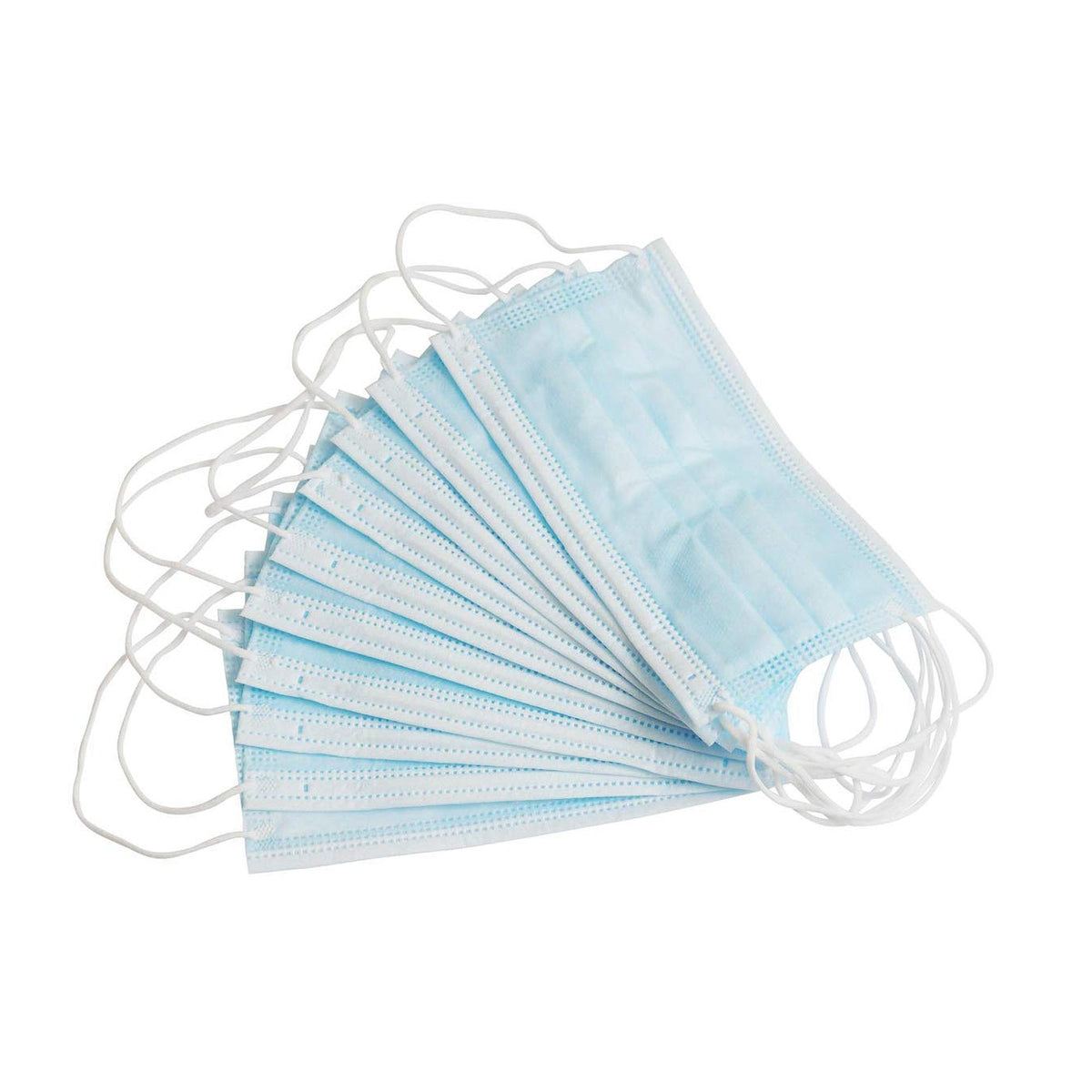 HOSLEY®  Face Mask Breathable Masks Disposable 3-Ply, Pack of 20 pieces