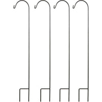 HOSLEY® Iron Shepherd Hooks, Set of 4  , 33 inches High each,