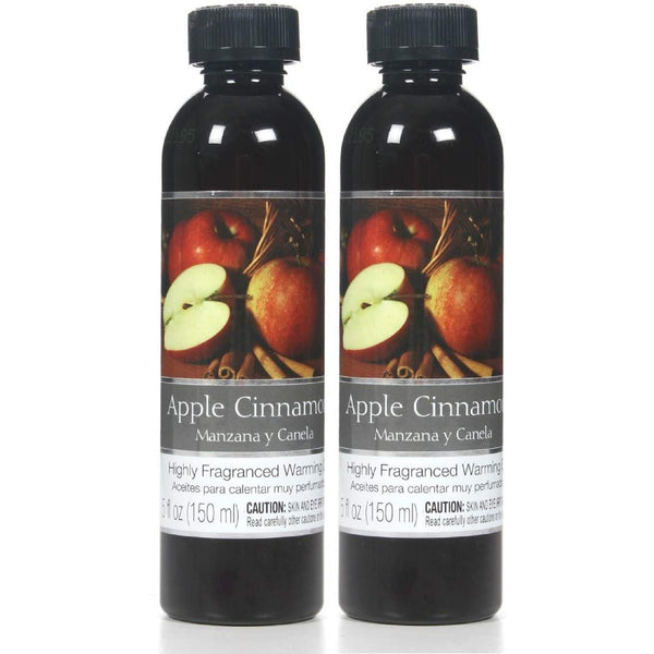 HOSLEY® Apple Cinnamon Fragrance Warming Oil, Set of 2,  5oz Each