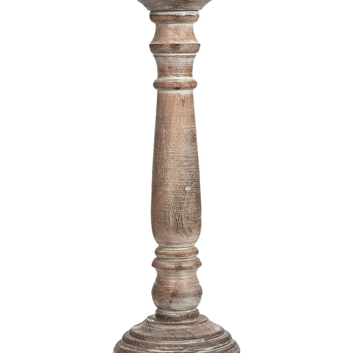 HOSLEY®  Wood Candle holder, 14 inches High