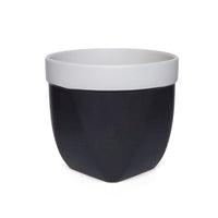 HOSLEY??Clay Grower Versa Pot, Black Matt Finish, 6.5 inches Dia.