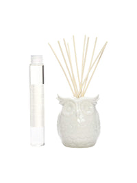 Vanilla Diffuser Oil with Ceramic Owl and Reed Sticks