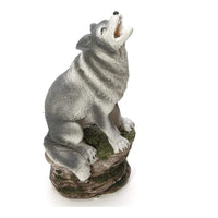 HOSLEY®  Resin Smoking Wolf Incense Cone Holder, Set of 20, 12 inches High each