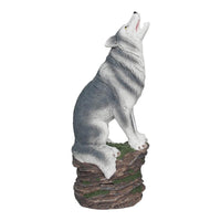HOSLEY®  Resin Smoking Wolf Incense Cone Holder,  Set of 160, 12 inches High each