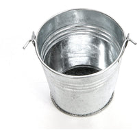 HOSLEY® Iron Mini Galvanized Buckets, Set of 6 , 2.25 inches High each,