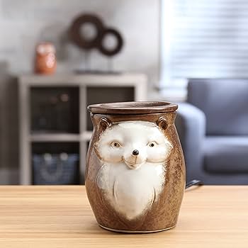 Ceramic Woodland Animal Electric Candle Warmer