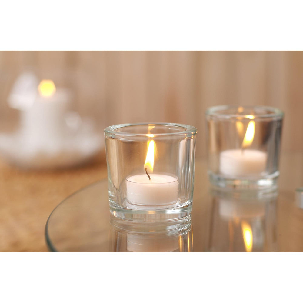 Hosley's Set of 72 Crystal Clear Votive/Tea Light Glass Candle Holders.  Bulk Buy. Ideal for Parties, Wedding, Special Events, Aromatherapy and  Everyday Use. Tealights O2 – The Hosley Store