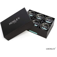 HOSLEY®  Mercury Glass Filled Sweet Pea Jasmine Fragrance Votive Candles, 6 Pack