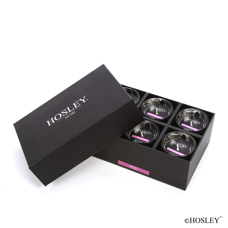 HOSLEY®  Glass Filled Scented Votive Candles, 6 Pack