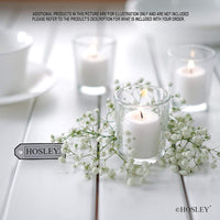 HOSLEY®  Clear Glass Votive/Tea Light Candle Holders, Set of 72