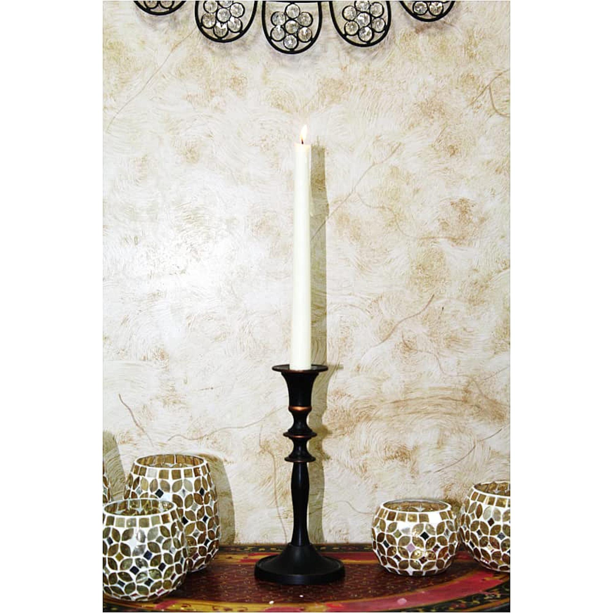 Antique Bronze Taper Candle Holders - 8 High. Classic Elegance. Great for  Party Favor, Gifts, Weddings W1