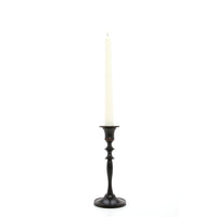 HOSLEY® Metal Taper Candle Holders, Antique Bronze Color, 8 inches High