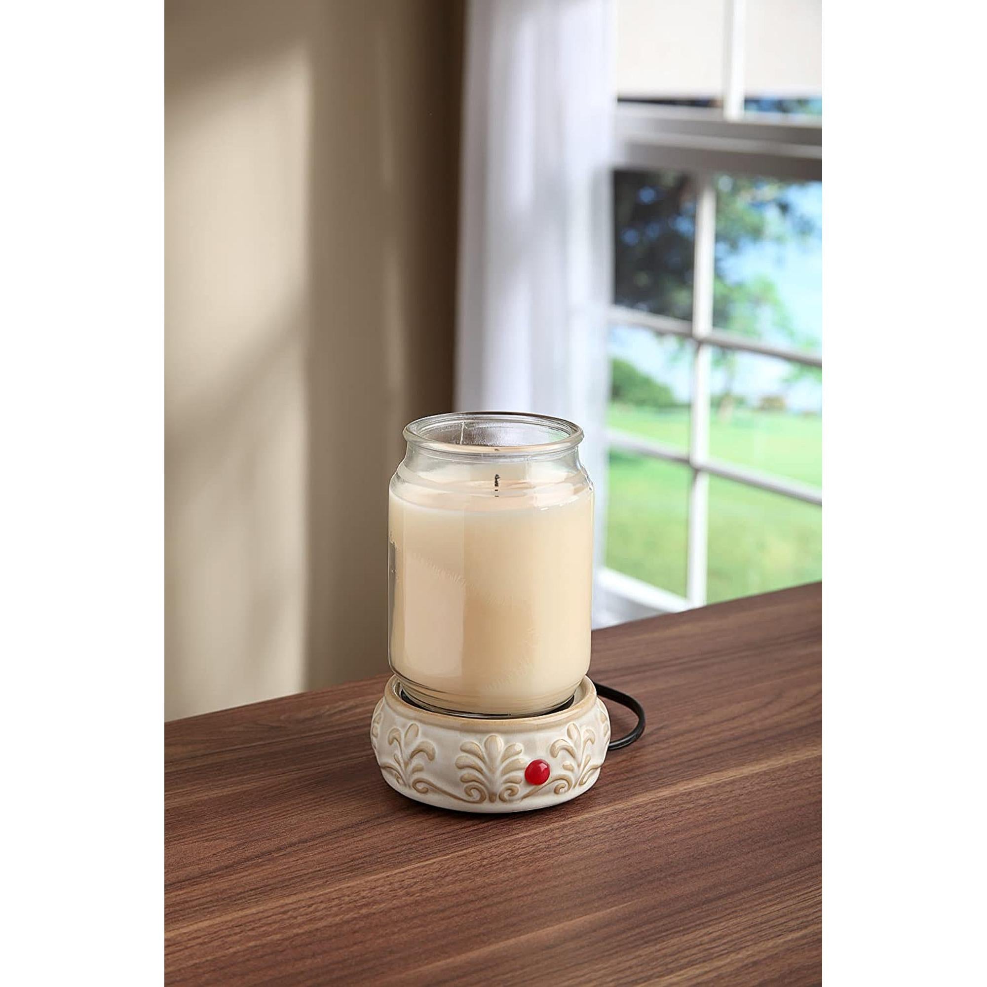 HOSLEY® Electric Candle Warmer,White Color, Set of 2 , 5.4 Inch Diamet –  The Hosley Store