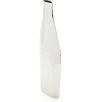 HOSLEY® Metal Vase, Silver Finish, 17 Inches High