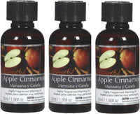 Premium Apple Cinnamon Fragrance Warming Oils-Box of 5/55 ml 1.86 fl oz ea. Ideal Gift for Weddings, spa, Reiki, Meditation, Bathroom Settings