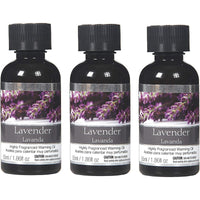 Lavender Highly Scented Fragrance Warming Oils, Box of 5, 55 ml 1.86oz ea. Ideal Gift for Weddings, spa, Reiki, Meditation, Bathroom Settings