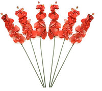 Set of 144 Bulk Pack Farmhouse Orchid Phalaenopsis Artificial Flowers 28 Long - Salmon. Great for Use Vases, for Home, Wedding, Spa & Special Occasions