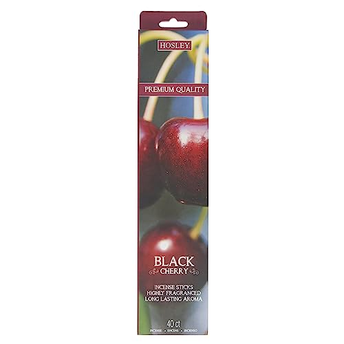 Black Cherry Fragrance Incense Sticks Essential Oils Infusion for Long-Lasting Aromatherapy Bliss Holistic Relaxation in Every Box Pack of 240 Incense Stick