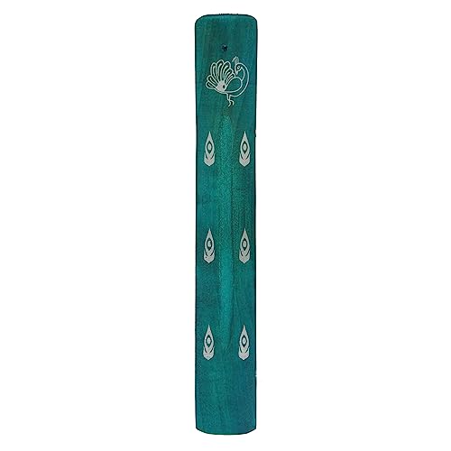 Wooden Incense Burner - Set of 6 | Elegant Green