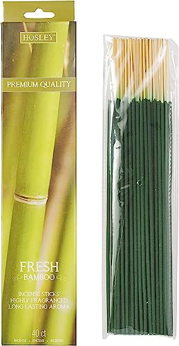 Fresh Bamboo Fragrance Incense Stick Essential Oils Infusion for Long-Lasting Aromatherapy Bliss Holistic Relaxation in Every Box Pack of 240 Incense Stick Pack of 6