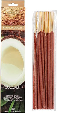 Coconut Fragrance Incense Sticks Essential Oils Infusion for Long-Lasting Aromatherapy Bliss Holistic Relaxation in Every Box Pack of 240 Incense Stick