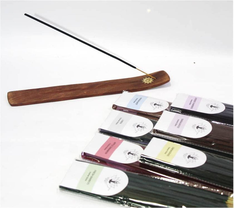 360-Pack Assorted Incense Sticks Bamboo, Apple Cinnamon, Sandalwood, Lavender, and More Premium Fragrance Set for Relaxation, Meditation, and Aromatherapy Clean-Burning, Natural Scents