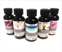 Set of 5 Assorted Fragrance Warming Oils 55ml Each-Lavender, Linen, Ocean Breeze, Unwind, Lilac. Ideal for spa Meditation Bathroom Wellness