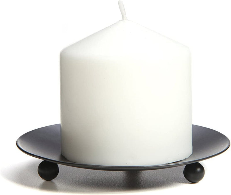 Unscented Pillar Candles Set of 16, 3 inches D x 3 inches H each