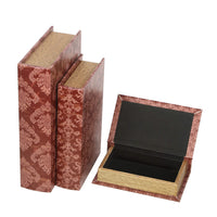 Memory Book Boxes, Red color, Set of 3, 12" 10", 8" High,   Bulk Pack 180 sets