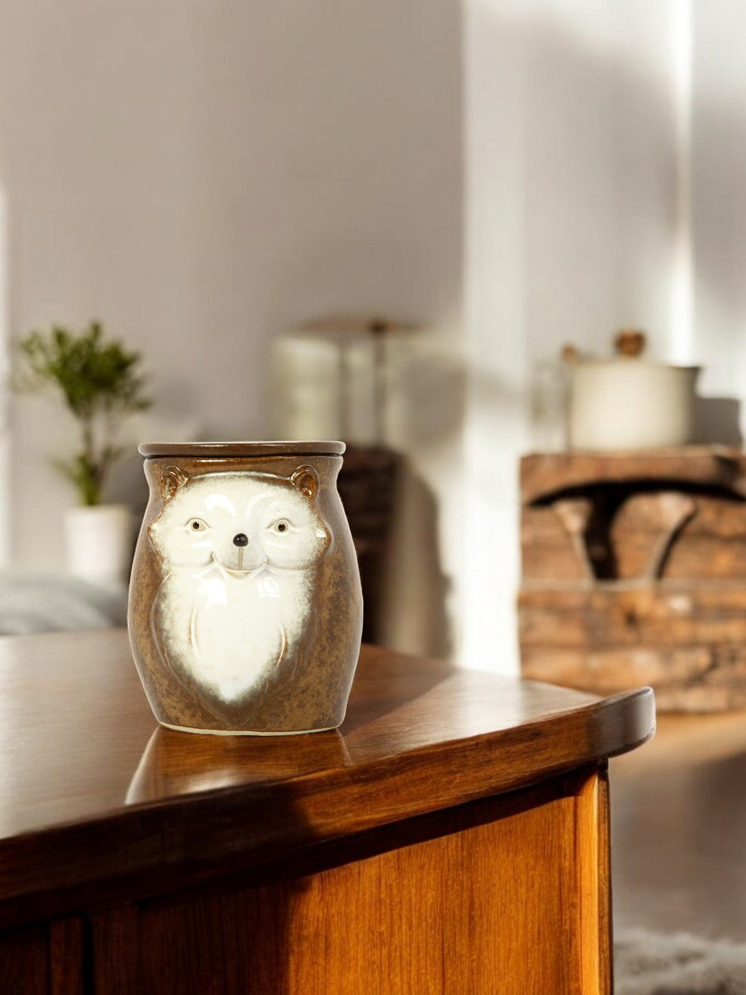 Ceramic Woodland Animal Electric Candle Warmer