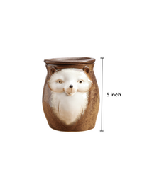 Ceramic Woodland Animal Electric Candle Warmer