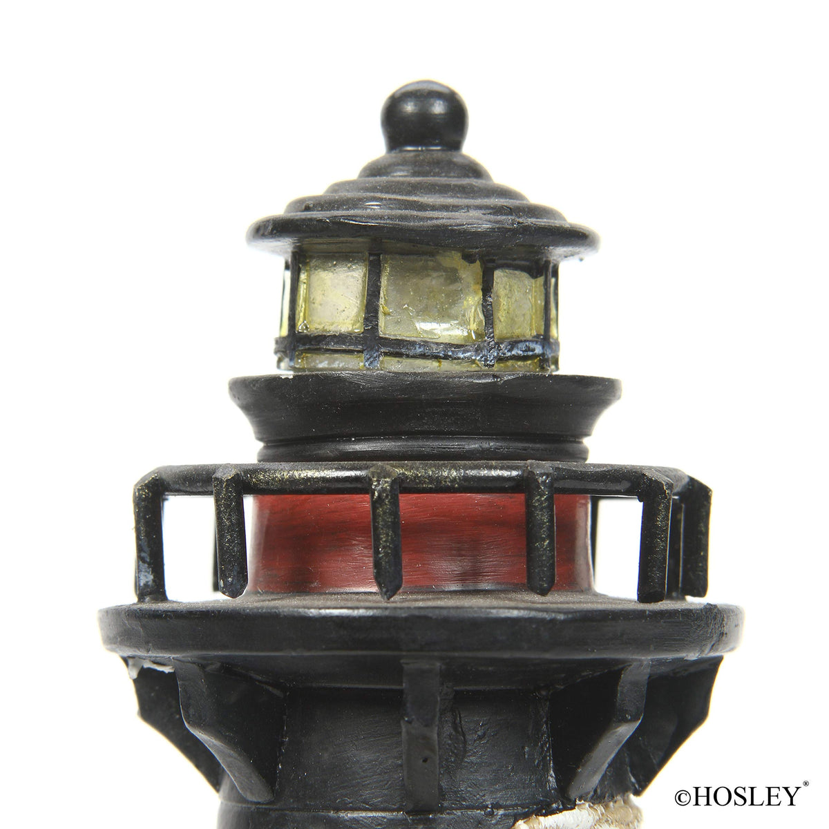 8 Inch Tall Tabletop Resin Lighthouse Blinking Tower Light Ideal Farmhouse Gift for Teacher Appreciation Wedding Home Party Favor Spa Reiki Meditation Bathroom Settings O6