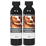 Set of 2 Cinnamon Swirl Fragrance Warming Oils 5 Ounce Ideal Gift for Weddings Spa Reiki Meditation Bathroom Settings P1