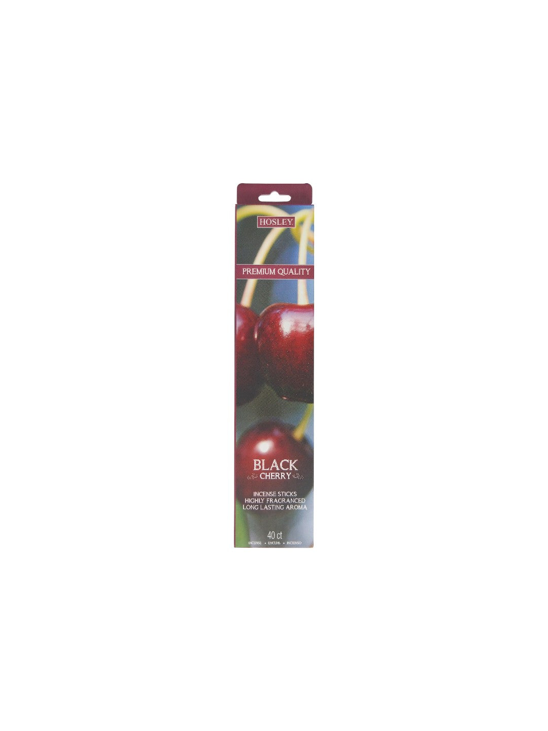 Black Cherry Fragrance Incense Sticks Essential Oils Infusion for Long-Lasting Aromatherapy Bliss Holistic Relaxation in Every Box Pack of 240 Incense Stick