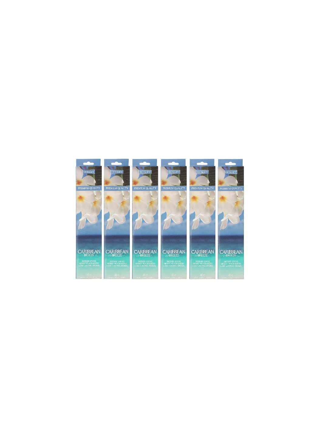 Caribbean Breeze Incense Sticks 240 Pack of Fragrance Sticks Infused with Essential Oils Long-Lasting Aroma for Home, Meditation, and Relaxation Natural Scented Sticks for Aromatherapy